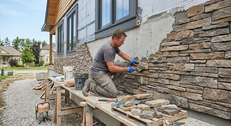 Artificial Stone Installation in Cleveland, OH